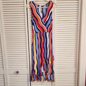 Anthropologie Tracy Reese Multicolor Striped Dress